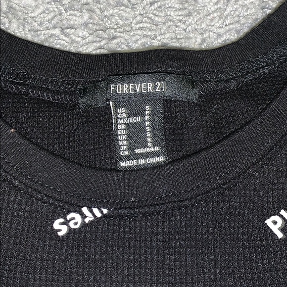 A “Pleasures” Crop top. - Picture 2 of 2